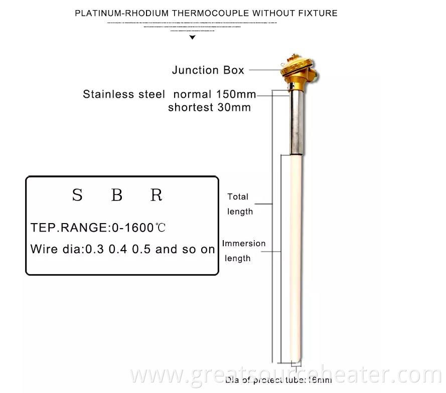 Corundum thermocouple (16)